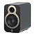 Par de Caixas Acústicas Bookshelf Q Acoustics Q3030C 2 Vias Cone C3 142 mm Satin Black - Imagem 4
