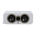 Caixa Acústica Central Q Acoustics Q3090C 2 Vias Cone C3 Duplo 101 mm Home Theater Satin White - Imagem 3