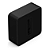 Subwoofer Sonos Sub 4 Sem Fio Wi-Fi Duplo Woofer Elíptico 5x8" Force Cancelling 25 Hz Preto - Imagem 1