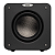 Subwoofer Ativo Velodyne MicroVee X 6,5" 800W Classe AB Radiadores Passivos Compacto Preto - Imagem 2