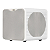 Subwoofer Ativo Velodyne MicroVee X 6,5" 800W Classe AB Radiadores Passivos Compacto Branco - Imagem 3