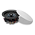 Par de Caixas Acústicas de Embutir WOW Sound W.S 1 Coaxial 6,5" Nomex Tweeter Pivotante 100W RMS 8 Ohms - Imagem 3