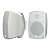 Par de Caixas de Som Ambiente Sumay 100W Branca Woofer 6,5" Tweeter 1" 8 Ohms com Suporte SM-CSA100B - Imagem 1