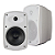 Par de Caixas de Som Ambiente Sumay 100W Branca Woofer 6,5" Tweeter 1" 8 Ohms com Suporte SM-CSA100B - Imagem 2