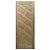 Porta maciça topázio 10 almofadas PP-509 R1 detalhe arco ecológica 33 mm - Imagem 1