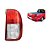 Lanterna traseira da saveiro e parati volkswagen de 1998 a 2005 lado direito bicolor imola cod 8308 114562 - Imagem 1