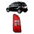 Lanterna traseira do idea fiat de 2004 a 2007 lado esquerdo com grade vermelha cod 23343 - Imagem 1