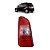Lanterna traseira com grade fiat idea 2004 a 2007 bicolor lado esquerdo cod 14143001 - Imagem 1