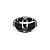 Emblema grade logo toyota corolla 2009 em diante cromado cod 10943 1096652 - Imagem 1