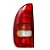 Lanterna traseira acrílico corsa wagon picape ano 1996 a 1999 04 portas lado esquerdo cod 311740 31169 45128 - Imagem 1