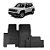 Tapete de borracha do renegade jeep com 04 peças na cor preta cod 0612478 g0130 - Imagem 1