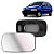Lente do retrovisor com base do palio de 1996 a 2000 lado esquerdo cod sb067 - Imagem 1