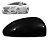 Capa de retrovisor do cruze chevrolet de 2012 a 2016 lado esquerdo e cor preto liso metagal cod rgvc67 132639 - Imagem 1