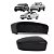Capa retrovisor gol voyage saveiro g5 2008 a 2012 sem furo lado esquerdo metagal cod rwsc27 0535311 - Imagem 1