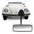 Espelho interno fusca volkswagen até 1975 3 furos retrovex cod rx6663 - Imagem 1