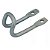 Gancho inferior caçamba saveiro volkswagen 1984 a 1997 zincado cod 0140003 - Imagem 1