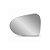 Lente de retrovisor do chevrolet onix de 2013 a 2019 com base lado esquerdo cod 7235 1113034 - Imagem 1