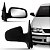 Retrovisor gol g3 g4 parati e saveiro volkswagen de 1999 a 2014 externo do lado direito de 4 portas sem controle cod rx1120 - Imagem 1