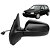 Retrovisor do golf volkswagen de1998 a 2007 externo do lado esquerdo de modelo elétrico cod rx1177 - Imagem 1