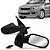 Retrovisor do palio fiat de 2011 em diante externo do lado direito de 2 portas com controle remoto cod rx4518 444884 - Imagem 1