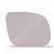 Lente retrovisor audi passat golf 1999 a 2006 sem base prata lado direito refix cod 1409 - Imagem 1