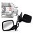 Retrovisor da ecosport ford de 2003 a 2009 externo do lado direito modelo elétrico cod rfme96ce 17430 - Imagem 1