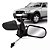 Retrovisor do uno economy fiat de 2009 a 2015 externo do lado direito 2 portas com controle retrovex cod rx4500 - Imagem 1