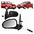 Retrovisor externo do gol g2 de 1995 a 1999 2portas com controle lado esquerdo cod rg953 - Imagem 1