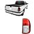 Lanterna traseira do saveiro volkswagen de 1998 a 2005 lado direito bicolor cod 8302 0114483 - Imagem 1