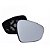 Lente retrovisor com base citroem aircross 2011 a 2014 c3 c4 2012 a 2015 peugeot 2011 a 2016 lado direito cod rptm50 - Imagem 1