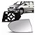 Lente retrovisor com base zafira 2000 em diante lado esquerdo spj cod eb183 782017 - Imagem 1