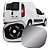 Lente retrovisor fiorino fiat 2014 em diante com base lado direito blawer cod 7138 - Imagem 1