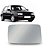 Lente retrovisor golf volkswagen de 1995 a 1998 sem base metalizado lado direito blawer cod 106d - Imagem 1