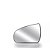 Lente retrovisor hb20 hyundai  2022 a 2023 lado esquerdo cod rcamu3 - Imagem 1
