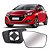 Lente retrovisor hyundai hb20 2012 a 2019 com base metalizado lado esquerdo metagal cod rihm03 - Imagem 1