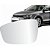 Lente retrovisor jetta volkswagen 2013 em diante sem base convexo plano lado esquerdo refix cod 45120061 1320055 - Imagem 1