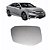 Lente retrovisor sem base civic honda 2017 em diante lado esquerdo cod 45220022 1320259 1320259 - Imagem 1