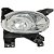 Farol auxiliar do city honda de 2009 a 2011 com moldura cromado lado direito cod 26000 - Imagem 1