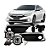 Farol auxiliar do civic honda de 2020 a 2021 com moldura cromada bt original preto shocklight cod 096318 - Imagem 1