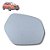 Lente de retrovisor do hrv honda de 2015 do lado esquerdo metalizado e sem base cod 1620716 558e - Imagem 1