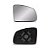 Lente retrovisor do meriva chevrolet de 2002 a 2012 lado esquerdo com base cod eb175 - Imagem 1