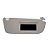 Quebra sol chevrolet corsa 2002 a 2012 com espelho lado direito cod 1184204 1902081 - Imagem 1