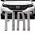 Emblema da grade do pulse fiat de 2022 em diante escrita fiat cromado cod 13141 1610836 - Imagem 1