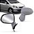 Retrovisor do fit honda de 2003 a 2008 lado esquerdo externo eletrico sem pisca primer cod 17481 - Imagem 1