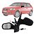 Retrovisor do palio fiat de 2008 a 2010 externo do lado esquerdo de 2 portas com controle metagal cod rtre99cr - Imagem 1