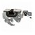 Fechadura da porta dianteira do fox volkswagen de 2003 a 2009 4 portas  do lado esquerdo mecânica universal cod 21247 948354 - Imagem 1