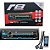Radio automotivo som para carro bluetooth mp3 dual usb fm micro sd led com controle remoto jr8 cod 100096 jt1010bt - Imagem 1