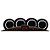 Sensor estacionamento 4 pontos traseiros universais preto positron cod ps2201 94661 - Imagem 1