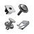Kit de fixação do para barro do civic honda de 1992 com 5 parafusos 3 buchas 2 porcas rápidas e 7 grampos cod kpa0503001 1603190 - Imagem 1