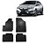 Tapete de borracha do city honda de 2015 a 2020 cod 1712670 g0500 - Imagem 1